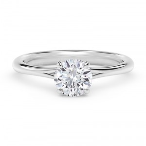 De Beers Forevermark Iconâ„¢ Setting Round Diamond Engagement Ring